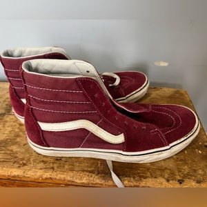 Maroon Vans